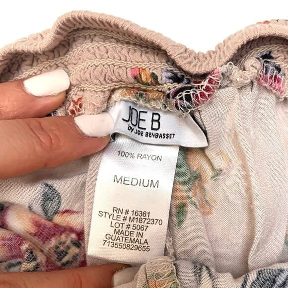 Mauve Pink Floral Shorts - Picture 4 of 5